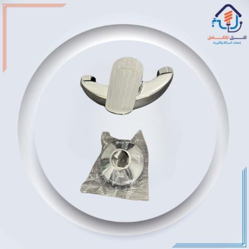 خلاط شطاف حمام بتصميم عصري — لون رصاصي