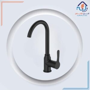 خلاط أرضي للمطبخ بتصميم عصري — أسود مطفي