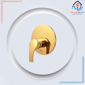 وجه خلاط الشطاف المخفي بتصميم دائري — ذهبي