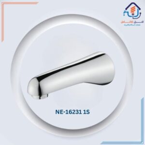 فوهة دش مخفية مودرن بمخرج واحد - كروم لامع