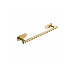 حامل مناشف مربع بتصميم فاخر باللون الذهبي