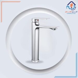 صنبور مغسلة فاخر عالي الجودة — كروم مقاوم للصدأ