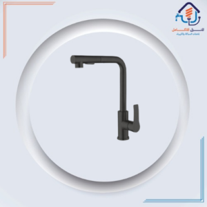 صنبور مغسلة مطبخ عصري بطبقة كروم مصقولة