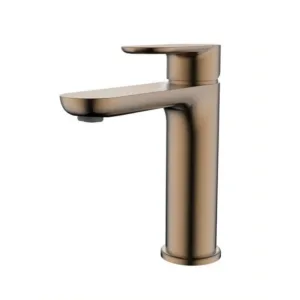 صنبور مغسلة بمقبض واحد من ترادكس — كروم بتشطيب نحاسي