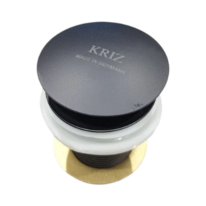 سدادة بوب-أب لحوض من كريز — أسود، صنع في ألمانيا