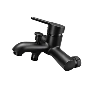 صنبور حوض استحمام أسود من روكا