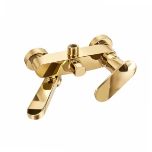 صنبور حمام ليما طراز أوفال ذهبي