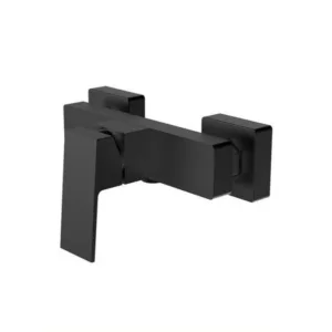 صنبور دش جداري بمقبض واحد من تريدكس — كروم وأسود