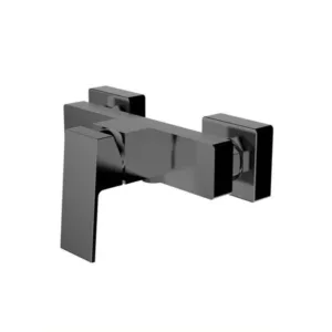 صمام دش جداري بمقبض واحد — تريدكس (كروم/رمادي)