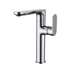 صنبور مغسلة مرتفع بمقبض واحد من تريدكس — تشطيب كروم