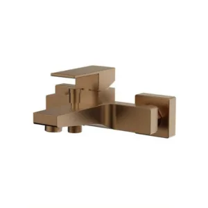 خلاط دش جداري بمقبض واحد من تريدكس — تشطيب نحاسي