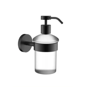 موزع صابون سائل جداري من ترادكس — كروم وأسود