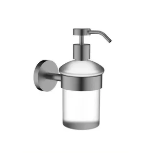 موزع صابون سائل جداري من ترادكس — كروم و رمادي