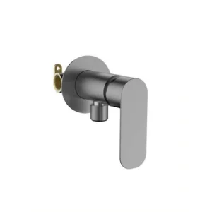 خلاط شطاف بمقبض واحد من ترادكس — تشطيب كرومي رمادي