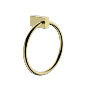 حلقة تعليق مناشف دائرية من ترادكس بلمسة نهائية ذهبية
