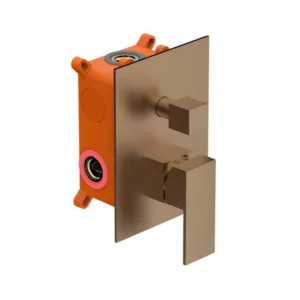 خلاط دش وحوض مدفون بذراع واحد - ترادكس - لون نحاسي