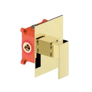 خلاط دش مخفي بمقبض واحد من تريدكس بتشطيب كروم وذهبي