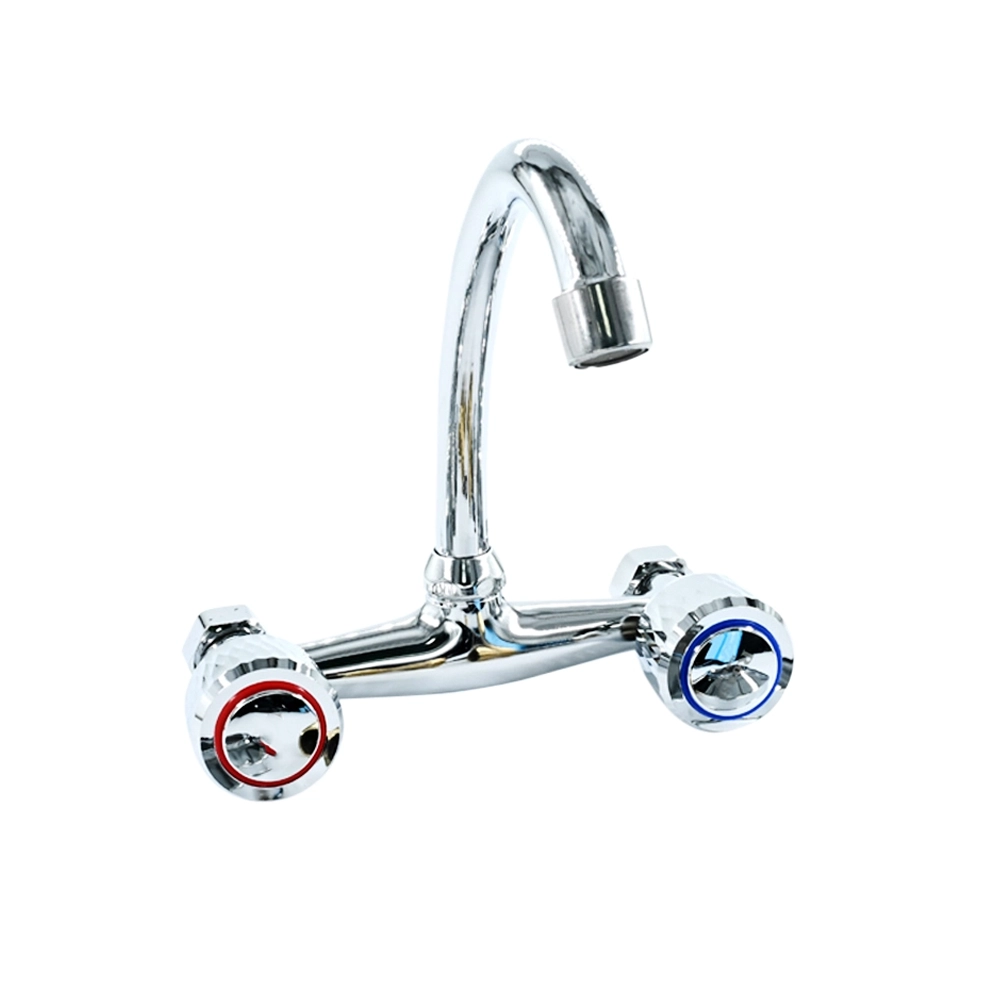 خلاط حوض جداري سبيلو+ — صنبور مرتفع بتصميم معدني متين ونظام خلط ماء ساخن/بارد لأداء محسن