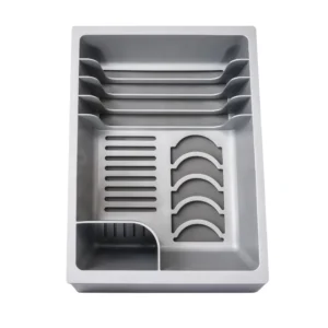 مصفاة صحون للمغسلة بتصميم تصريف عملي — جفاف يومي وهيكل خفيف ومتين بحجم مثالي