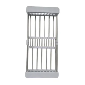 مصفاة خضروات لحوض المطبخ — ستانلس ستيل عملي لغسيل وتصريف الخضروات