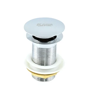 هراب مغسلة زجاجي شفاف بتصميم عصري للصرف الصحي