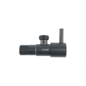 صمام زاوية للسباكة والحمامات — أسود مطفي — أوكيانوس