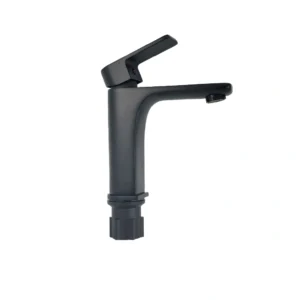 خلاط مغسلة أوكيانوس بتشطيب مطفي — أسود للحمامات العصرية