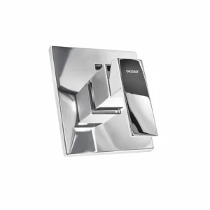 غطاء خلاط حمام مخفي من أوكيانوس — ثنائي الاتجاه — تصميم مربع عصري بتشطيب كروم