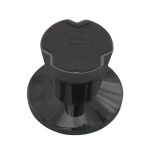 مقبض صمام مياه أسود للتحكم في الفتح والإغلاق