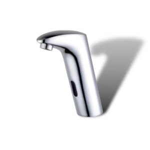 خلاط حساس للخط البارد — تشطيب كروم فضي، للاستخدام العام