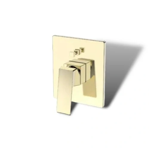 وجه دش مربع بخطين — ذهبي