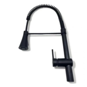 خلاط مجلى بعنق طويل — أسود