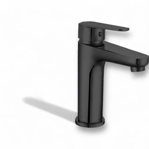 خلاط مغسلة من ميراج — أسود مطفي