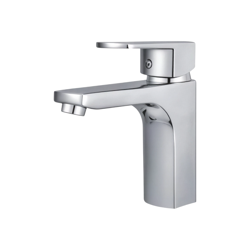 خلاط مغسلة هانزا سمارت بلون كروم (فضي)