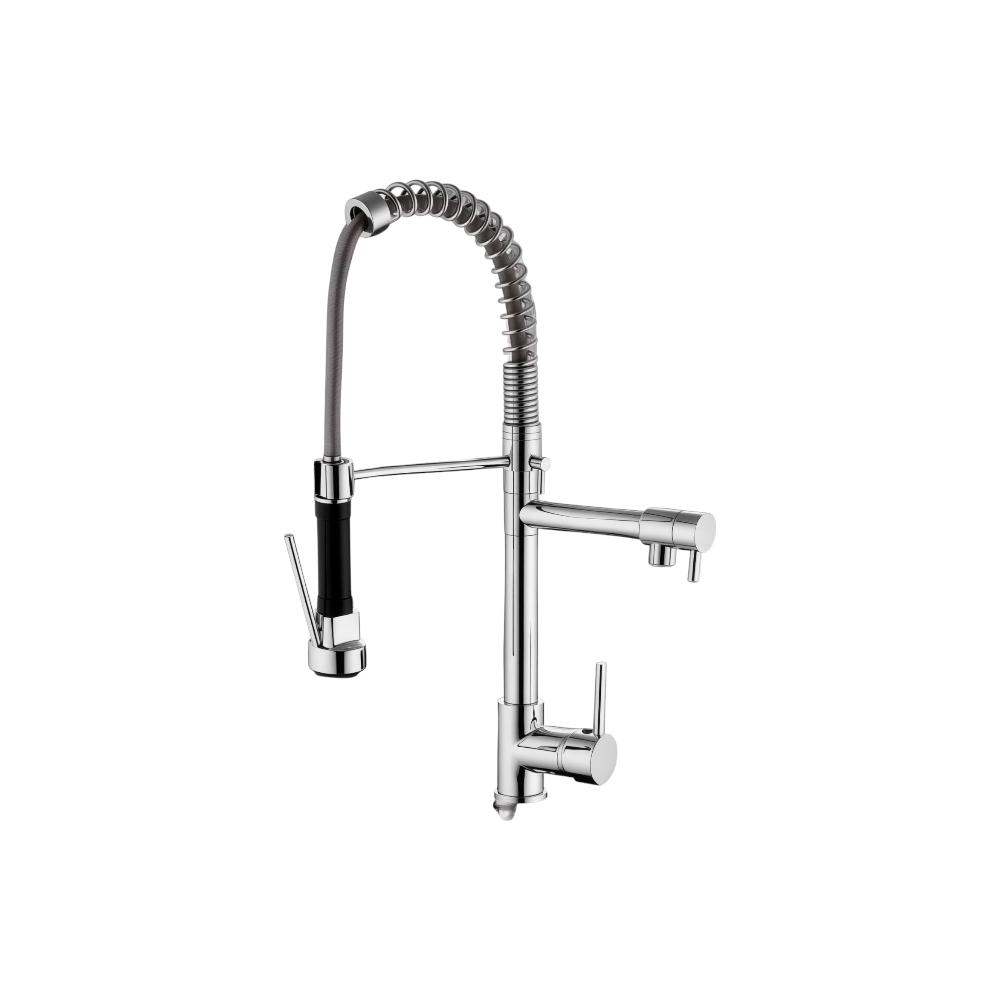 خلاط مجلى كروم - فضي