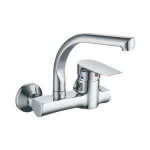 خلاط حوض حائط من كوالتي — فضي