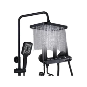 مروش كامل مع الخلاط - أسود