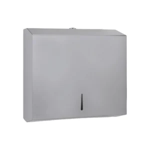 حاملة مناديل مربعة بتشطيب كروم (فضي)