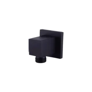 كوع دش مخفي بتصميم مربع — أسود