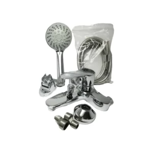 Venice Chrome Italian Shower Mixer — Silver