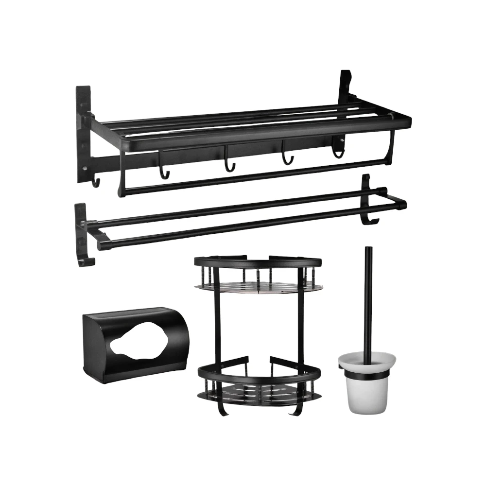 Complete bathroom accessory set — Bathroom fitting package (Made in China)