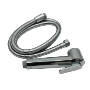 Hansa Smart Chrome bidet with a glossy finish — practical control for everyday use