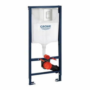 Grohe concealed siphon system with complete chassis and square push plate