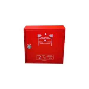 Outdoor metal fire box for wall mounting — firefighting equipment protection with national weather-resistant paint