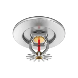 رشاش سقفي مخفي بتصميم ديكوري واستجابة حرارية أوتوماتيكية لأنظمة مكافحة الحريق الداخلية