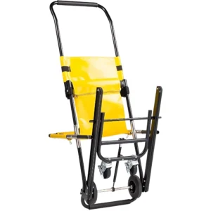 Foldable emergency transfer chair for stairs — Aluminum frame