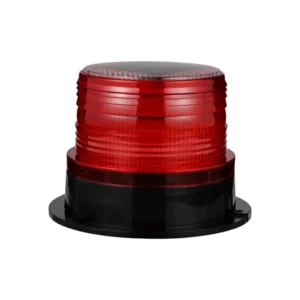 ضوء سقفي مغناطيسي يعمل بالطاقة الشمسية — إشارة ضوئية دوارة للمركبات بتنبيه مروري مستقل