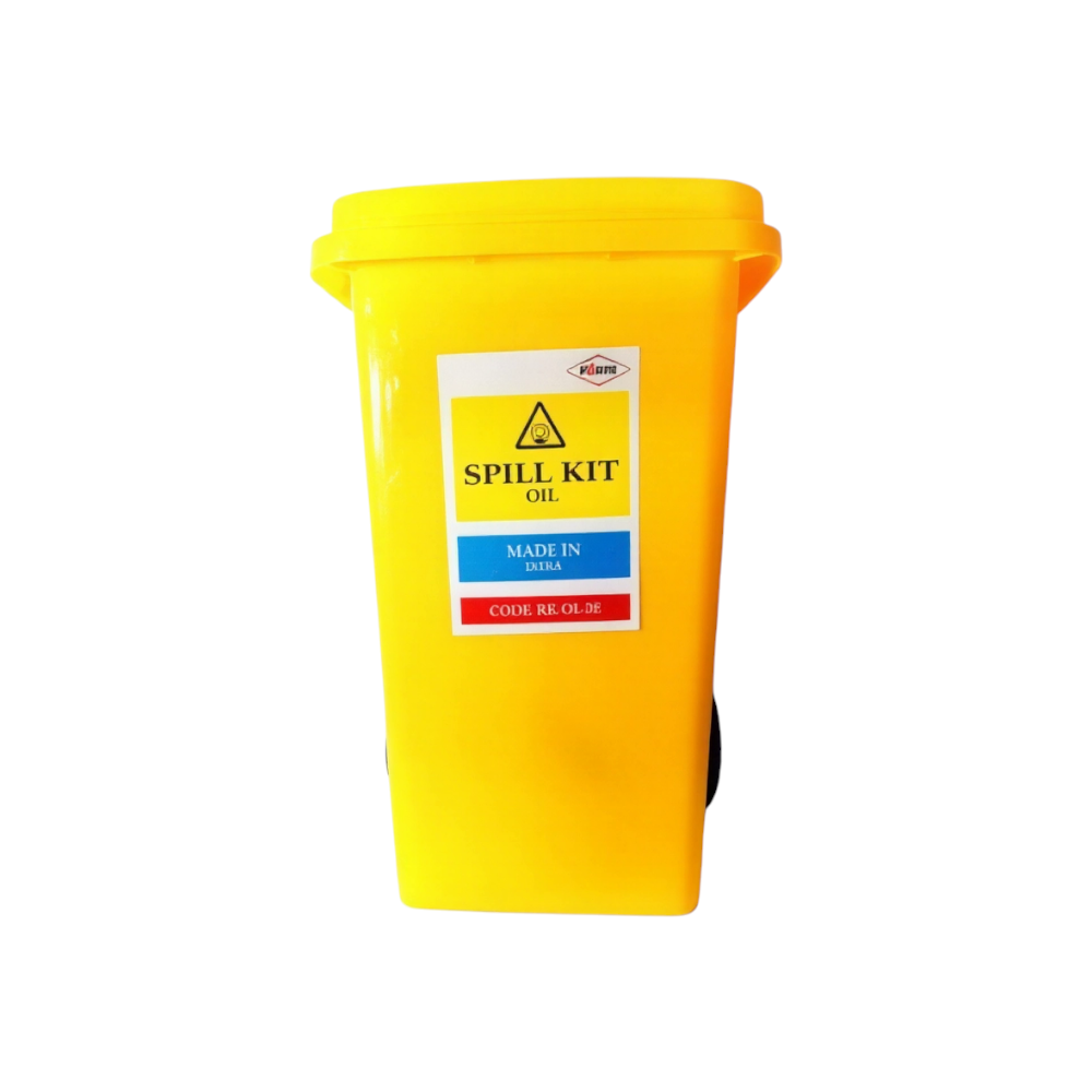 Industrial oil spill containment kit — rapid absorption for environmental emergencies — engineered manufacturing