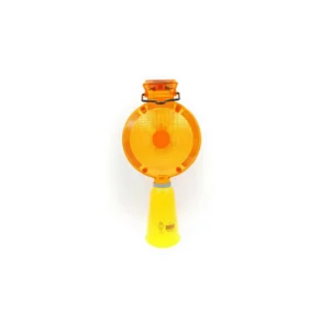 قمع تحذيري محمول من مكس لات — معدات السلامة المرورية وإضاءة تنبيه