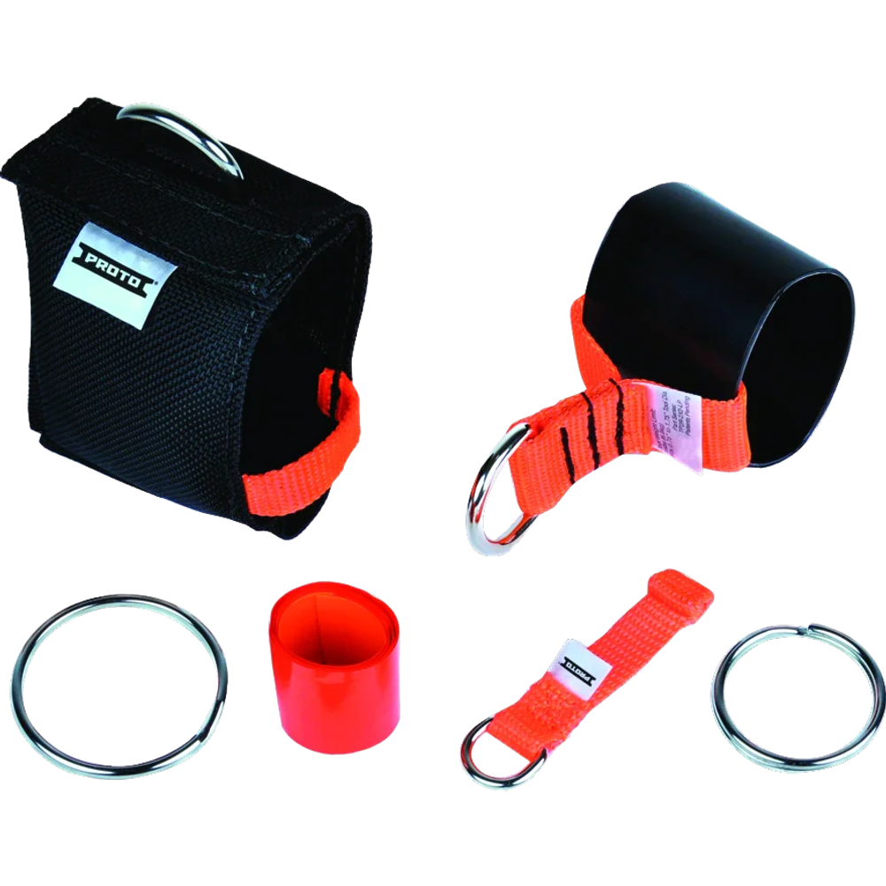 طقم تأمين وربط لأربع أدوات للعمل على المرتفعات — بروتو